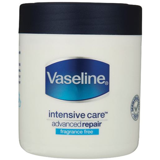 Vaseline Intensive Care Fragrance Free Body Cream 400ml