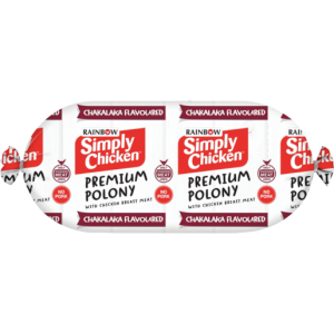 Rainbow Simply Chicken Chakalaka Flavoured Premium Polony 1kg