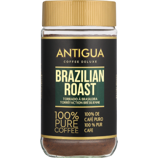 Antigua Brazilian Roast Instant Coffee Jar 200g