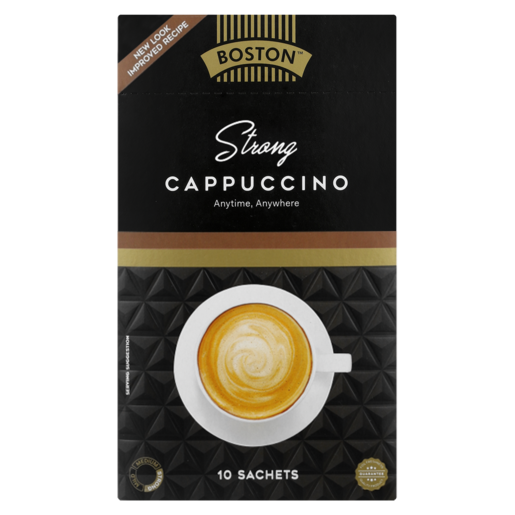 Boston Strong Cappuccino Sticks 10 x 17g