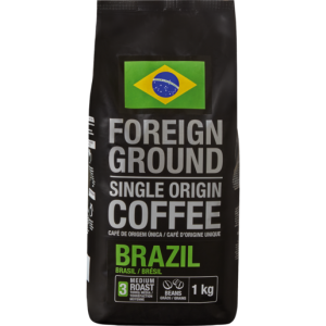 Foreign Ground Single Origin Brazil Coffee Beans 1kg