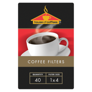 House Of Coffees Coffee Filters 40 Pack