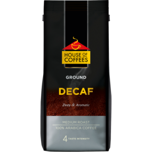 House Of Coffees Decaf Medium Roast Ground Coffee 250g