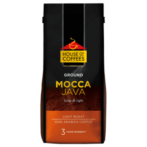 House Of Coffees Mocca Java Ground Coffee Pouch 250g