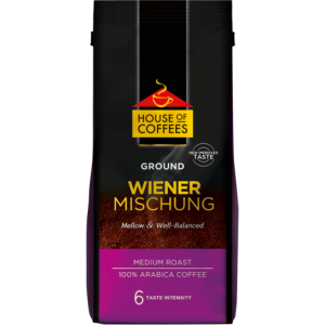 House Of Coffees Wiener Mischung Ground Coffee Pouch 250g