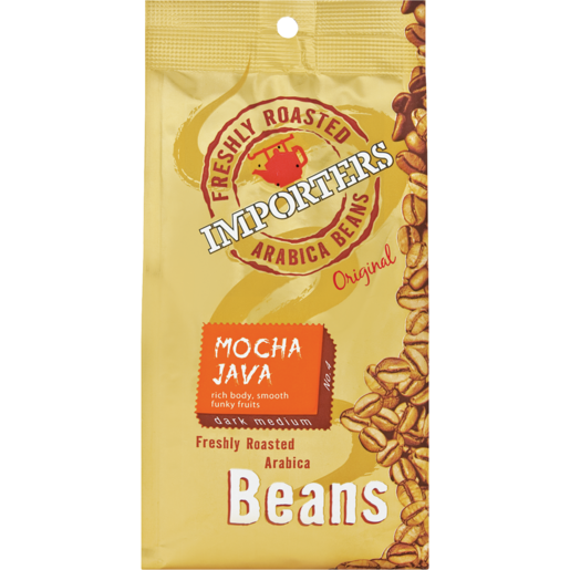 Importers Freshly Roasted Mocha Java Coffee Beans Pack 250g