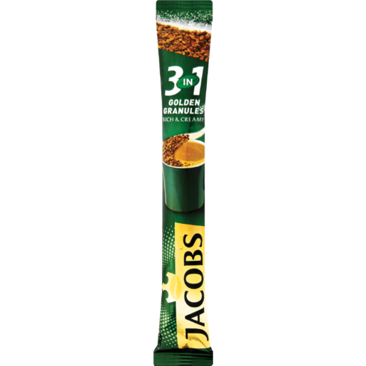 Jacobs Golden Granules Rich & Creamy 3-In-1 Instant Coffee Stick 16g