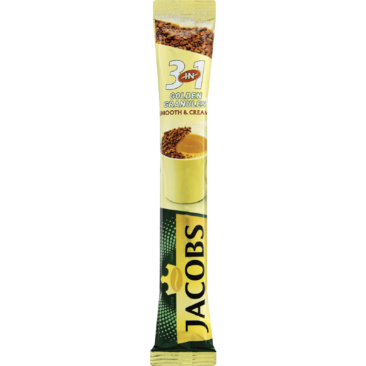 Jacobs Golden Granules Smooth & Creamy 3-In-1 Instant Coffee Stick 16g