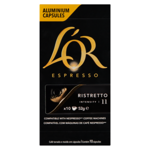 Lo'r Espresso Ristretto Coffee Capsules 10 Pack