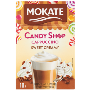 Mokate Candy Shop Sweet Creamy Cappuccino Sticks 10 Pack