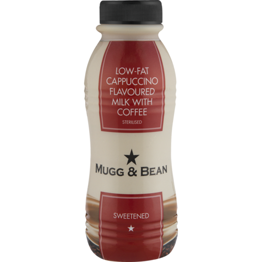 Mugg & Bean Low Fat Cappuccino Flavoured Milk With Coffee 300ml