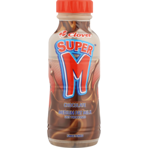 Clover Super M Chocolate Flavoured Milk 300ml