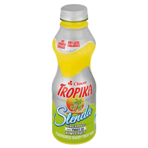 Clover Tropika Slenda Pineapple Twist Of Kiwi Fruit Dairy Fruit Mix 425ml