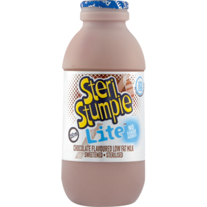 Steri Stumpie Lite Low Fat Chocolate Flavoured Milk 350ml