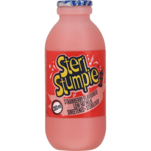 Steri Stumpie Strawberry Flavoured Milk 350ml