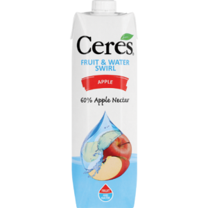 Ceres Apple Fruit & Water Swirl 1L