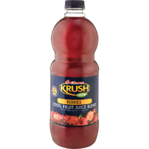 Clover Krush 100% Berries Fruit Juice Blend 1.5L