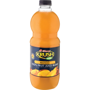 Clover Krush 100% Mango Fruit Juice Blend 1.5L