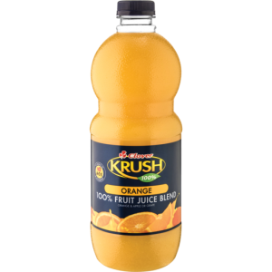 Clover Krush 100% Orange Fruit Juice Blend 1.5L