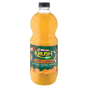 Clover Krush Carrot & Orange Fruit & Vegetable Juice Blend 1.5L