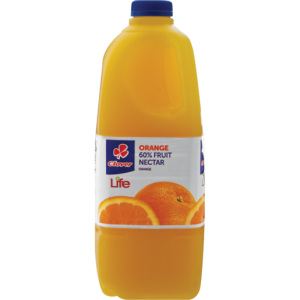 Clover Life Orange Fruit Nectar Blend 2L