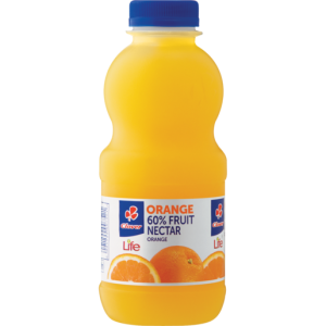 Clover Life Orange Fruit Nectar Bottle 500ml