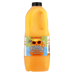 Dewfresh Fruiticool Orange Flavoured Dairy Drink 2L