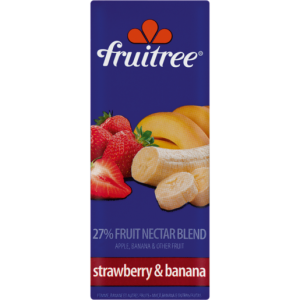 Fruitree Strawberry & Banana Fruit Juice 200ml