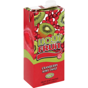 Liqui-Fruit 100% Cranberry Kiwi Twist Juice 1L