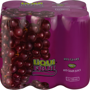 Liqui-Fruit Red Grape Juice Cans 6 x 330ml