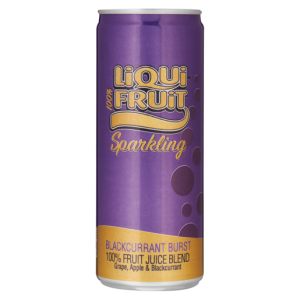 Liqui-Fruit Sparkling Blackcurrant Juice Can 250ml