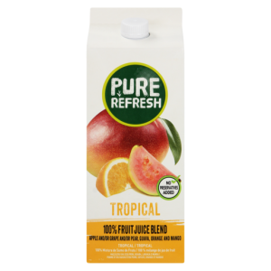 Pure Refresh 100% Tropical Fruit Juice Blend Carton 2L