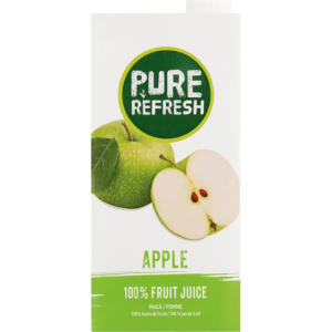 Pure Refresh UHT 100% Pure Apple Juice 1L