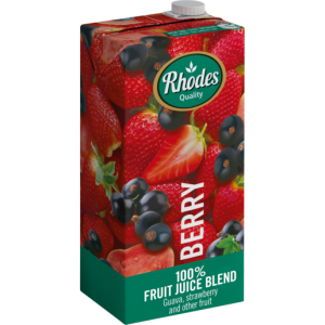 Rhodes 100% Berry Juice 1L