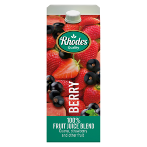 Rhodes 100% Berry Juice Carton 2L