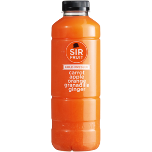 Sir Fruit Cold Pressed Carrot Apple Orange Granadilla Ginger 750ml