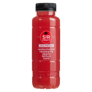 Sir Fruit Cold Pressed Watermelon, Raspberry, Apple, Lemon & Mint Juice 300ml