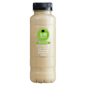 Sir Fruit Pineapple, Coconut, Banana, Yoghurt & Oats Smoothie 300ml