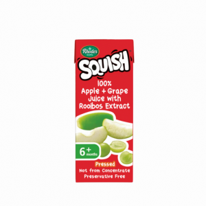 Rhodes Squish 100% Apple & Grape Juice With Rooibos Extract 200ml