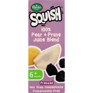 Rhodes Squish 100% Pear & Prune Juice Blend 200ml