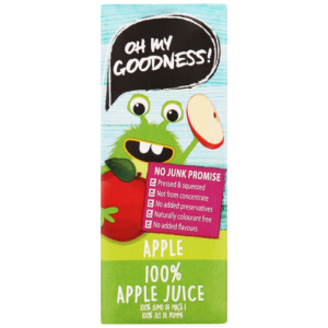 Oh My Goodness! 100% Apple Juice 200ml