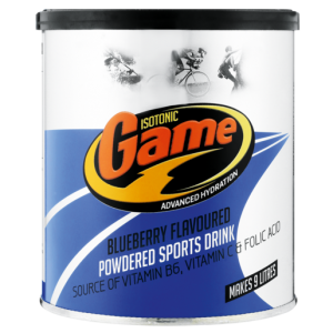 Isotonic Game Blueberry Flavoured Powdered Energy Drink 720g