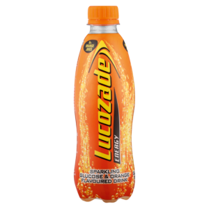 Lucozade Orange Flavoured Energy Drink Bottle 360ml