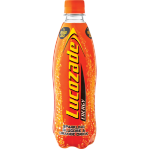 Lucozade Orange Flavoured Energy Drink Bottle 500ml