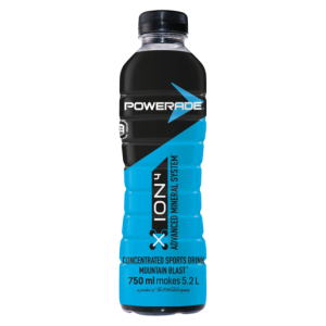 Powerade Ion4 Mountain Blast Sports Drink Concentrate 750ml