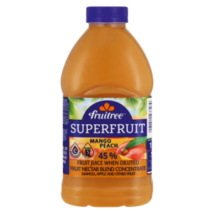 Fruitree Superfruit Mango & Peach Concentrated Nectar Blend 1L