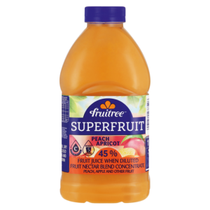 Fruitree Superfruit Peach & Apricot Concentrated Nectar Blend 1L