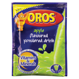 Oros Apple Flavoured Powdered Drink Packet 25g