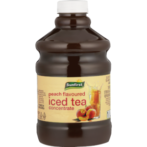 Sunfirst Peach Concentrated Ice Tea 1L