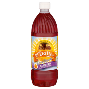 W. Daly Low Kilojoule Raspberry Fruit Flavoured Cordial 1L